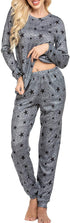 Newest Casual Print Sleepwear Women's Loungewear Pajama Sets