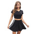 Newest Cute Women's T-shirt Skirt Suit Two Piece Outfits