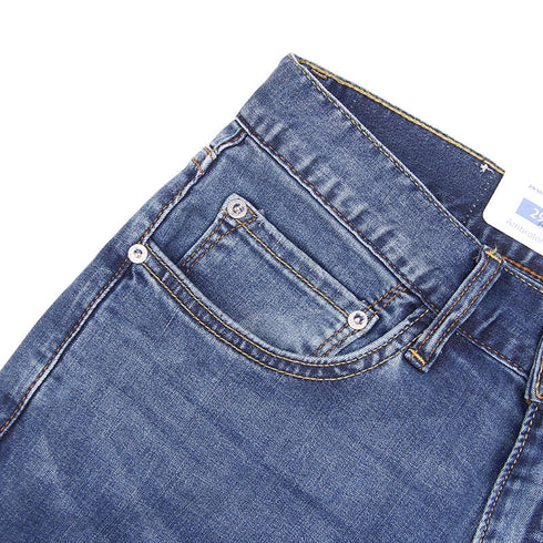 Newest Loose Comfy Mid Waisted Jean Shorts For Men