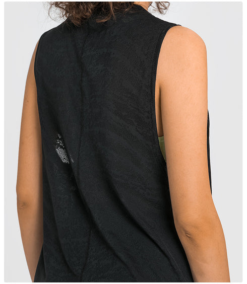 Newest Women's Breathable Loose Yoga Fitness Tank
