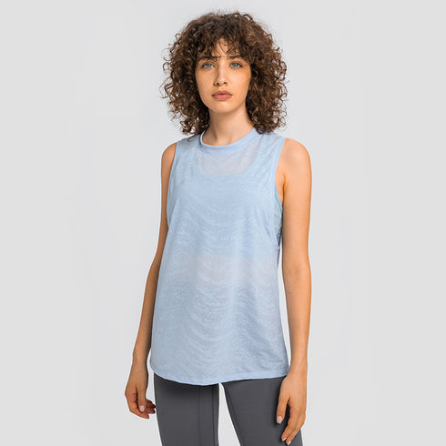 Newest Women's Breathable Loose Yoga Fitness Tank