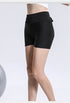 Newest Women's Drawstring High Waist Slim Yoga Shorts