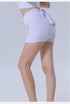 Newest Women's Drawstring High Waist Slim Yoga Shorts