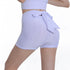 Newest Women's Drawstring High Waist Slim Yoga Shorts