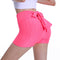 Newest Women's Drawstring High Waist Slim Yoga Shorts