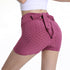Newest Women's Drawstring High Waist Slim Yoga Shorts