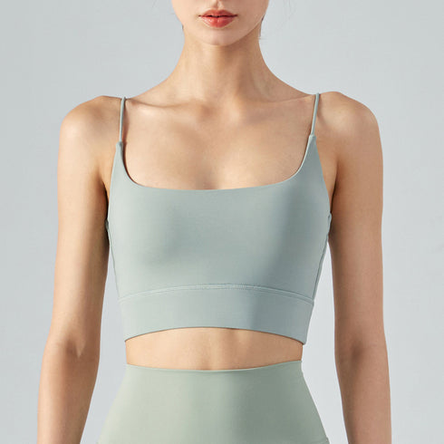 Newest Women's Fitness Running Spaghetti Strap Tanks