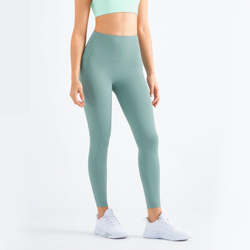 Newest Women's High Waist Skinny Pants with Side Pockets