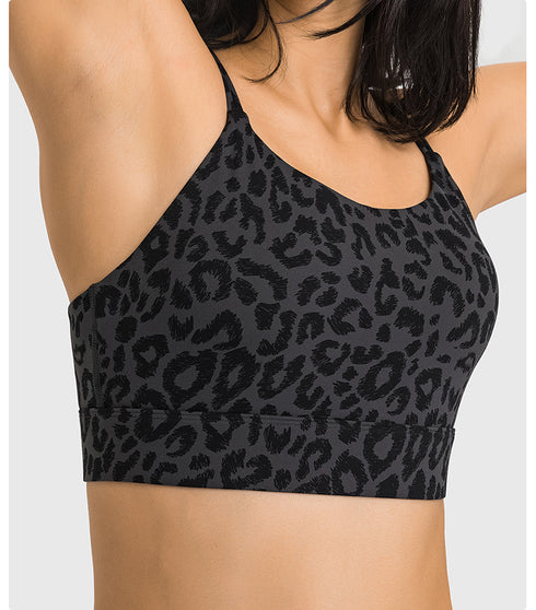 Newest Women's Stretchy Hollow Out Fitness Sports Bra