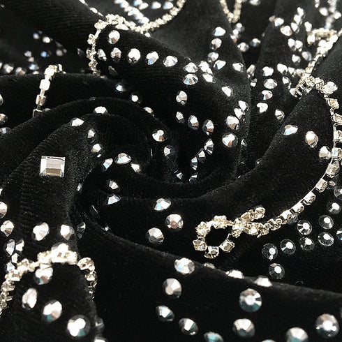 Nightclub Sexy Women's Chain Long Sleeve Dresses