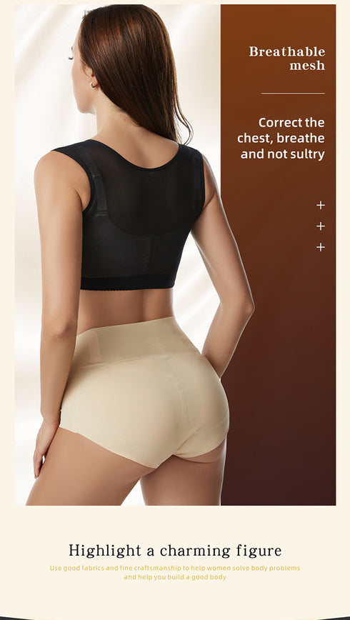 Open Bust Lift Breasts Vest Tops Training Shapewear for Women