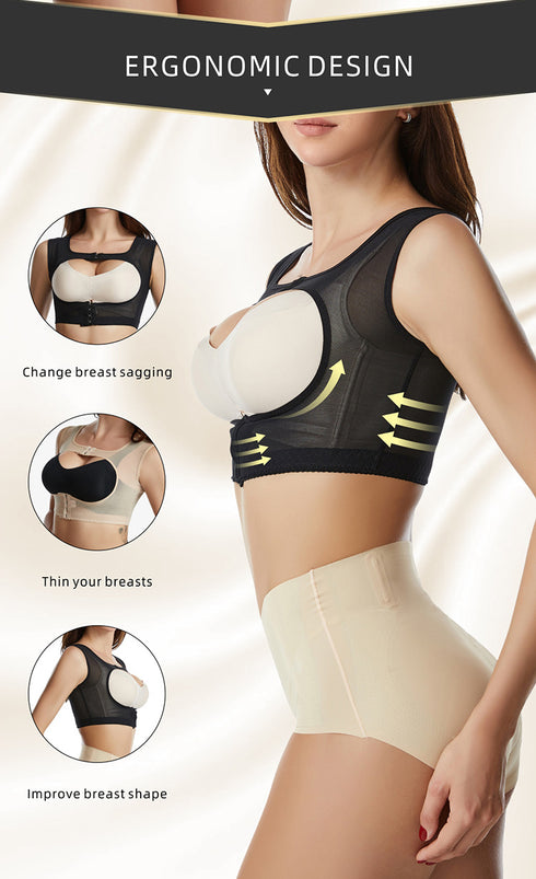 Open Bust Lift Breasts Vest Tops Training Shapewear for Women