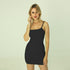 Pleated One Shoulder Spaghetti Strap Women's Bodycon Dress