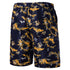 Plue Size Men's Casual Beach Shorts with Elastic Waist