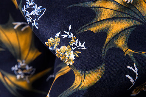 Plue Size Men's Casual Beach Shorts with Elastic Waist