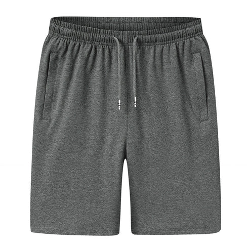 Plus Size Athletic Shorts for Men with Elastic Waistband