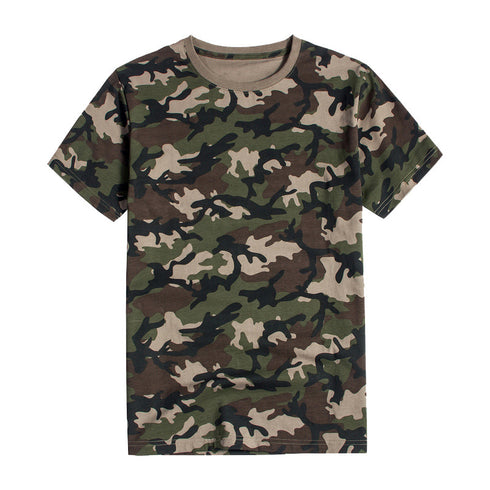 Unisex Plus Size Camouflage Essentials Cotton T-Shirt