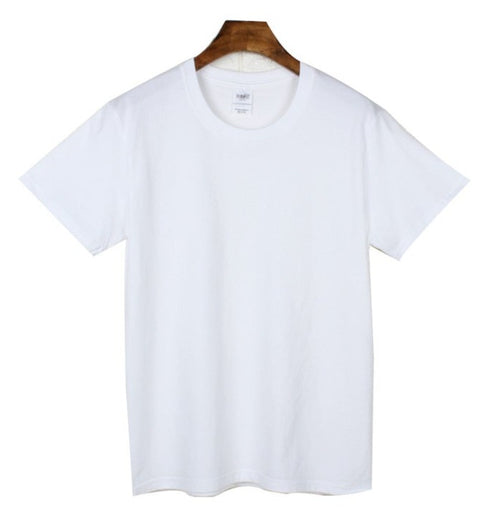 Plus Size Casual Breathable Unisex Blank T-Shirt for Custom Logo