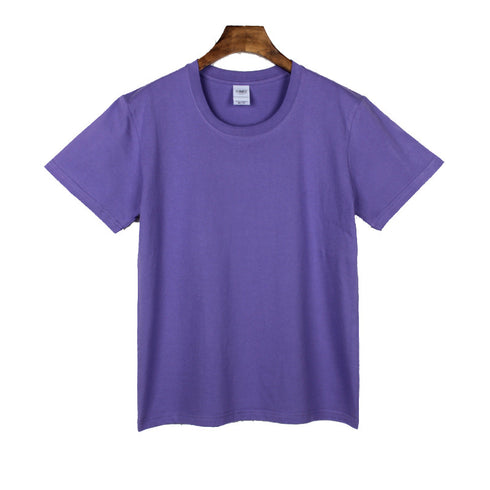 Plus Size Casual Breathable Unisex Blank T-Shirt for Custom Logo