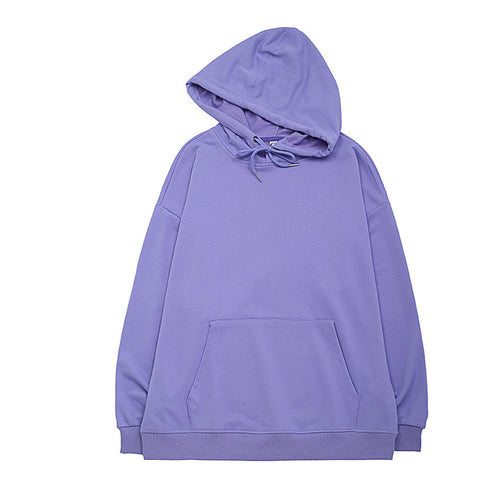 Plus Size Casual Unisex Pullover Hoodies with Pocket