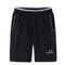 Plus Size Gym Shorts for Men with Elastic Waistband