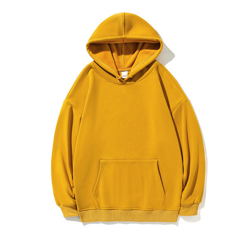 Plus Size Long Sleeve Unisex Fleece Hoodies