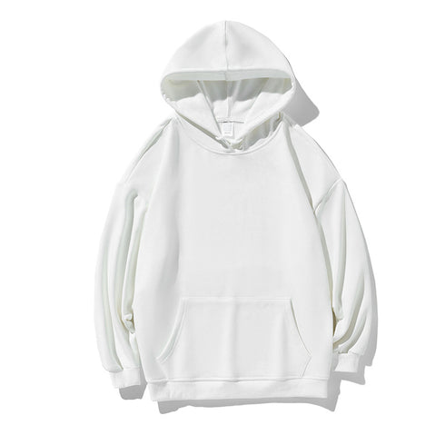 Plus Size Long Sleeve Unisex Fleece Hoodies