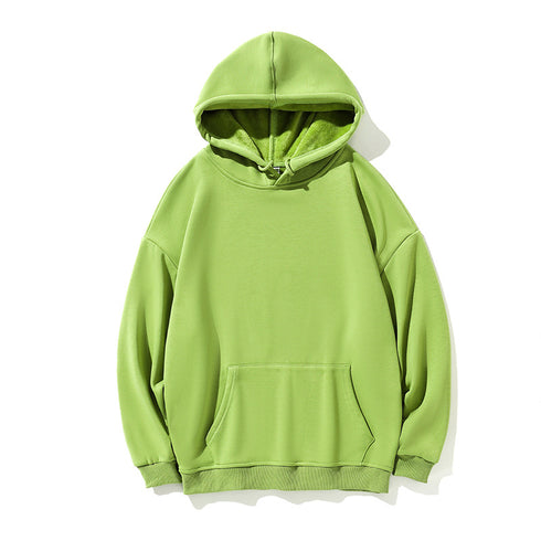 Plus Size Long Sleeve Unisex Fleece Hoodies