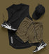 Plus Size Men's 2 in 1 Quick Dry Outdoor Sweat Shorts