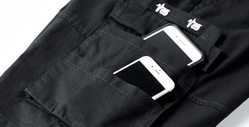 Plus Size Men's Cargo Shorts with Elastic Waistband