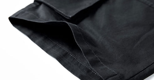 Plus Size Men's Cargo Shorts with Elastic Waistband