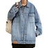 Plus Size Men's Casual Button Down Denim Jackets