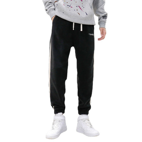 Plus Size Men's Casual Drawstring Fleece Joggers Sports Pants