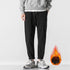 Plus Size Men's Casual Fleece-Lined Harem Joggers