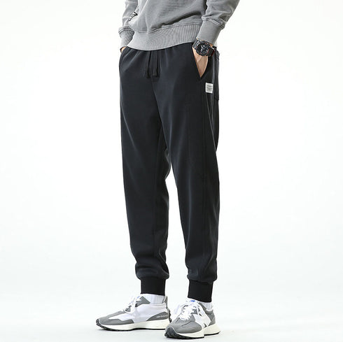 Plus Size Men's Casual Fleece Gym Workout Running Joggers