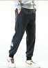Plus Size Men's Casual Fleece Gym Workout Running Joggers