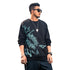 Plus Size Men's Hip Hop Activewear Pullover Sweatshirt