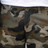 Plus Size Men's Loose Camo Shorts with Pockets