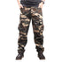 Plus Size Men's Multi-Pocket Casual Camo Pants