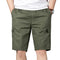 Plus Size Men's Outdoor Loose Fit Athletic Cargo Shorts