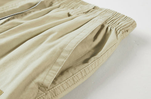 Plus Size Men's Outdoor Loose Fit Athletic Cargo Shorts