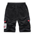 Plus Size Men's Printed Straight Leg Cargo Shorts