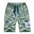 Plus Size Men's Printed Straight Leg Cargo Shorts