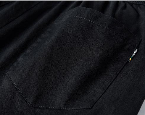 Plus Size Men's Printed Straight Leg Cargo Shorts