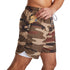Plus Size Men's Quick Dry Jogging Sweat Shorts with Zippers