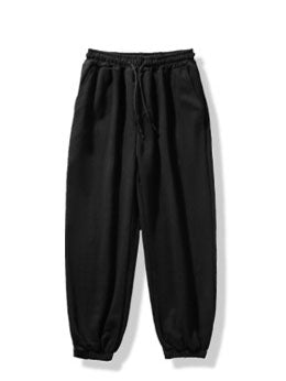 Plus Size Men's Straight Leg Loose-Fit Workout Jogger