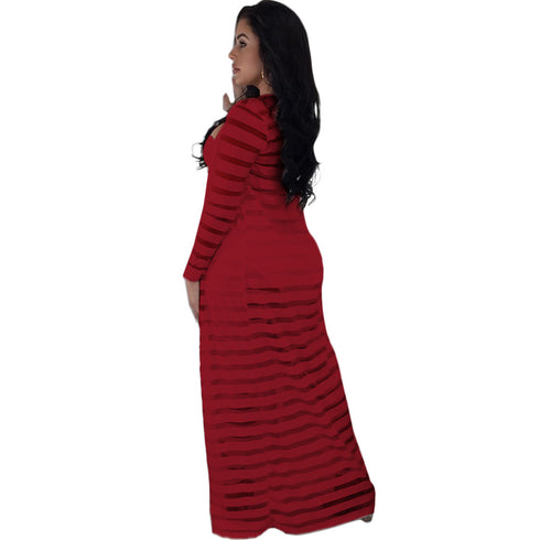 Plus Size Stylish Sexy Lace Women's 3 Piece Lounge Set