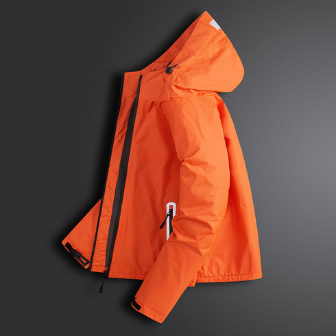 Plus Size Waterproof Jacket Unisex Winter Coat for Logo Print