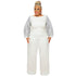 Plus Size Western Stylish Round Collar Jumpsuits for Women