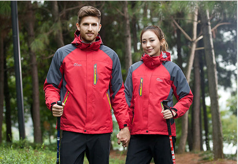 Plus Size Winter Unisex Mountain Waterproof Jacket